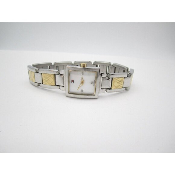 Women Tommy Hilfiger Diamond Quartz WR Analog 22mm Dial Watch (F695) - Picture 8 of 11